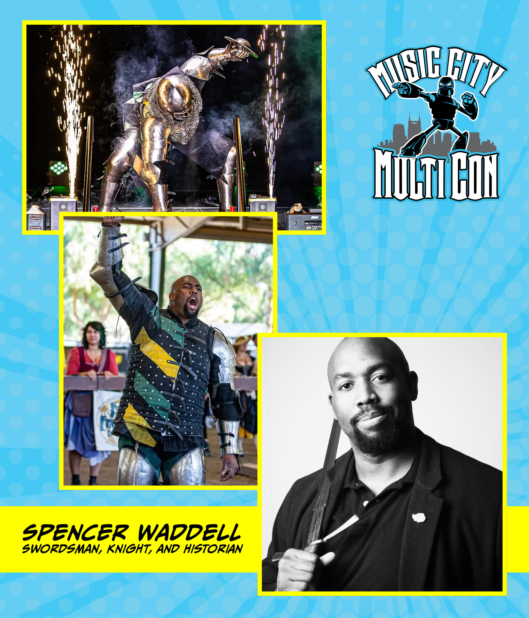 Music City Multi Con Guest - Silver Samurai